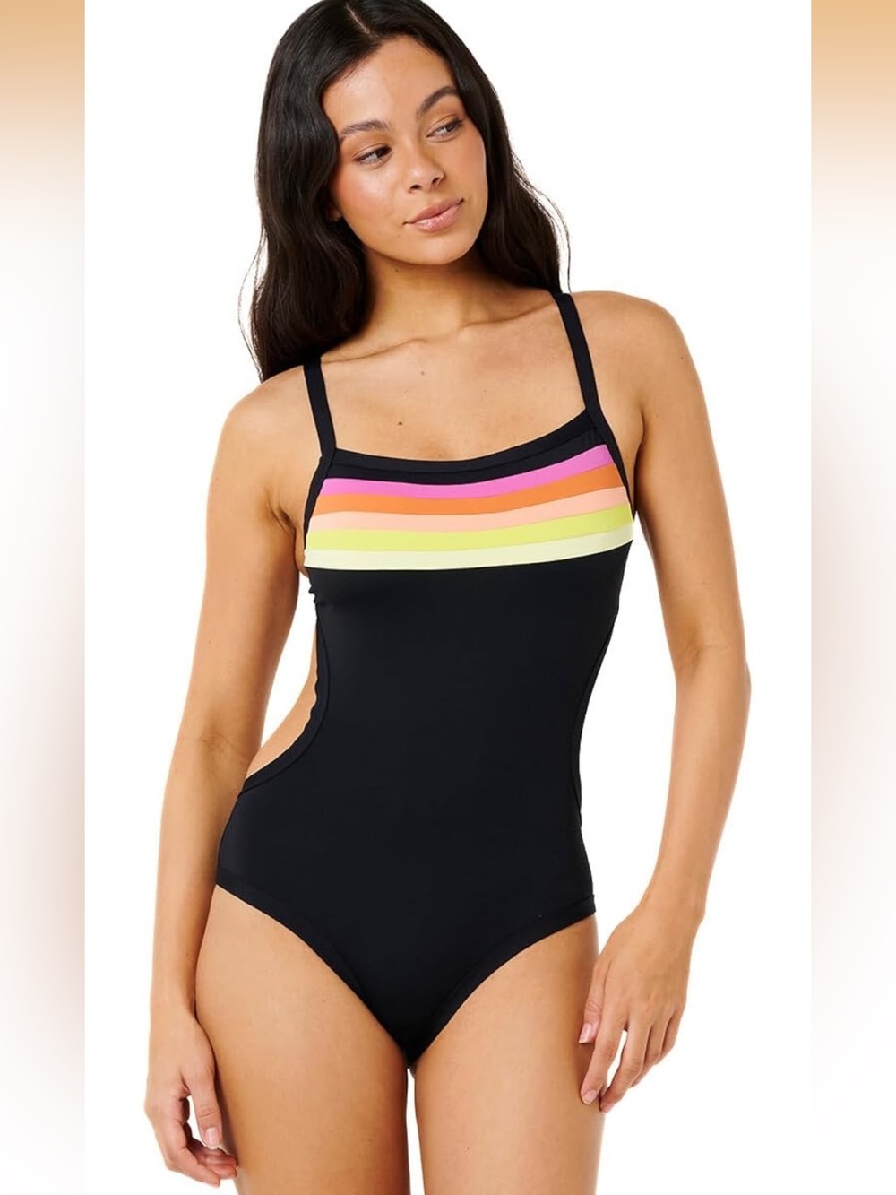 Standard Surf Stripe One Piece Swimsuit-Cheeky Coverage S. 1900/bb2-4